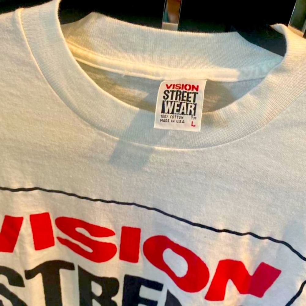 Vision Street Wear vintage 1987 tshirt size men’s large. Authentic! - Picture 2 of 4
